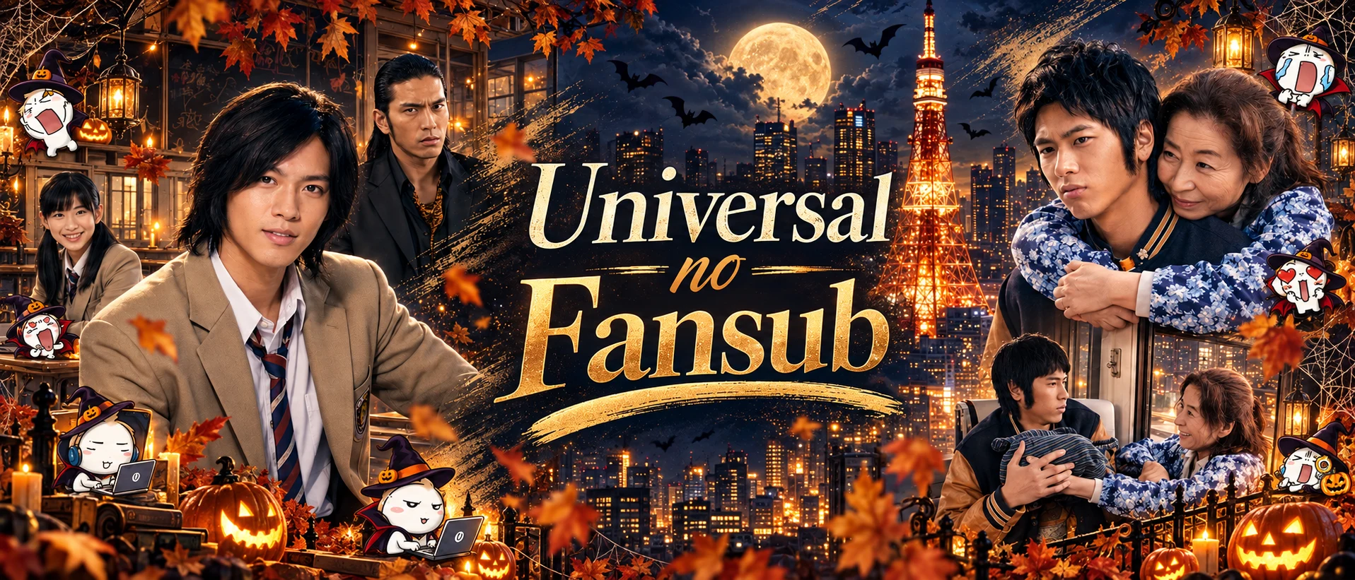 Portada Halloween de Universal no Fansub