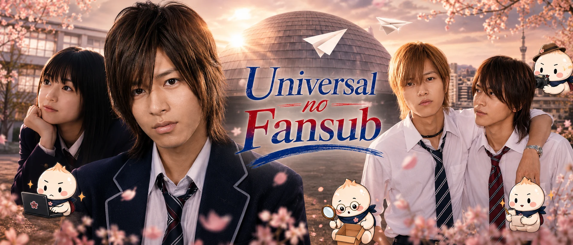 Portada especial de Universal no Fansub inspirada en Nobuta wo Produce